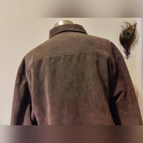 Men's High Sierra Brown jacket with a brown quilted inside lining 🧥 (XL) 🤎 - Picture 4 of 16